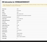 2009 International 4400 SBA CAB SET-BACK-AXLE