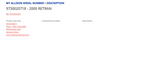 Allison 2000 Transmission For Sale, Part # 29544743