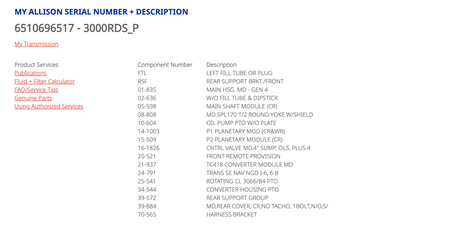 Allison Transmission 3000RDS P Transmission For Sale, 3000RDSP
