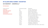 2005 Allison 3000RDS P Transmission For Sale