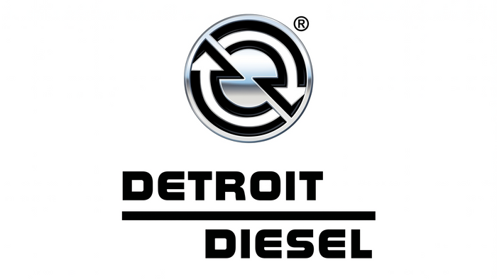Detroit Diesel logo on a white background