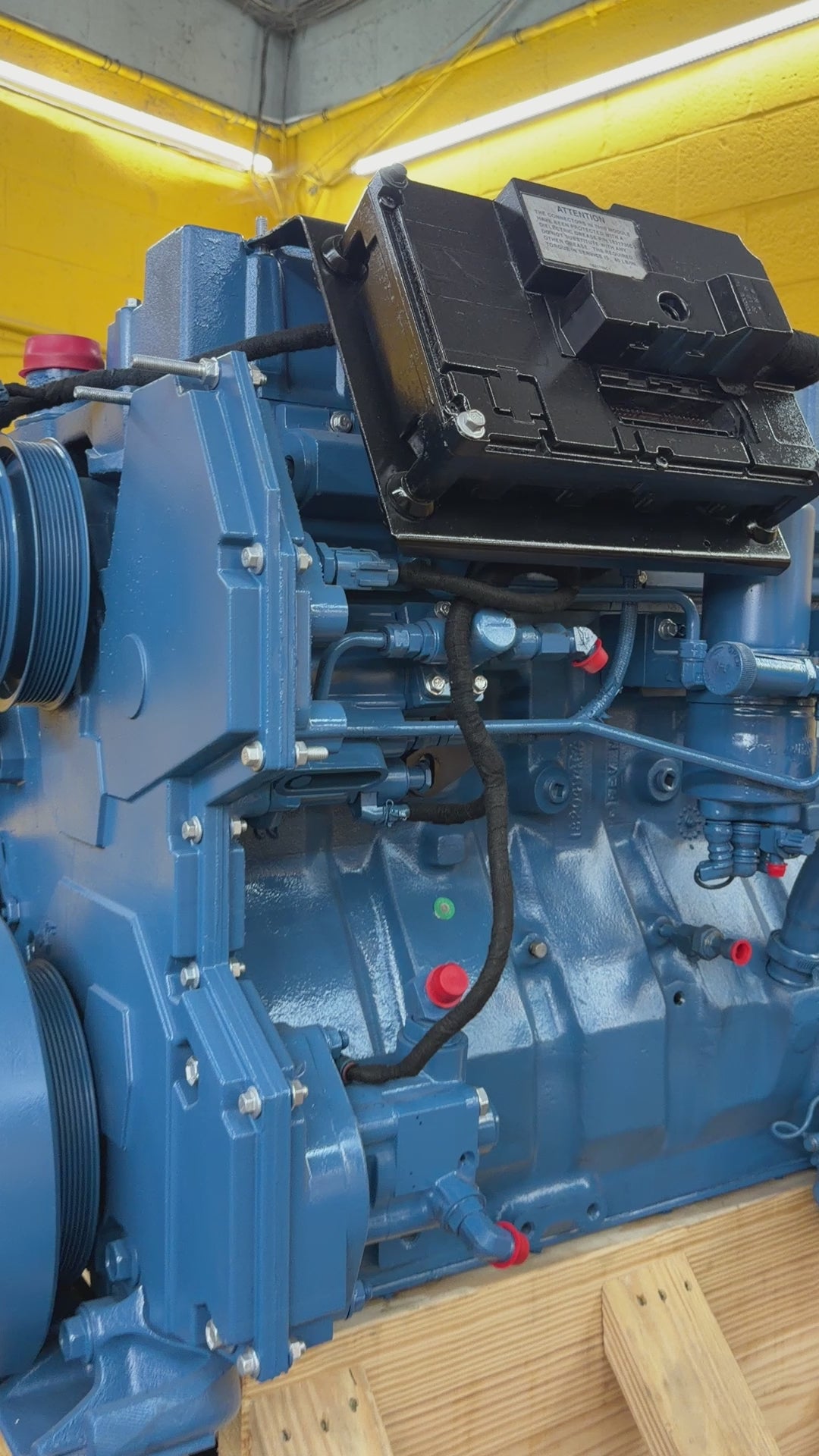  1999 International DT466E Diesel Engine For Sale VIDEO