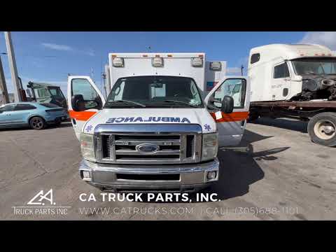 2009 FORD E450 SUPER DUTY Full-Size Van Ambulance/ Truck
