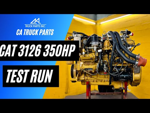 Caterpillar 3126 Diesel Engine For Sale, 350HP, 40-PIN MILITARY 1BW