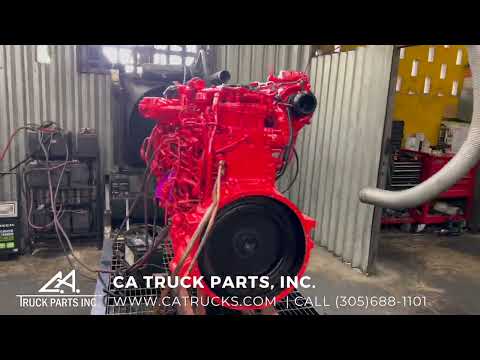 2015 Cummins ISL9 Diesel Engine (EPA 13), CPL: 3664 test run video 