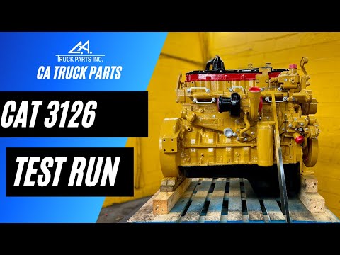 2002 Caterpillar 3126 Diesel Engine For Sale, 190HP