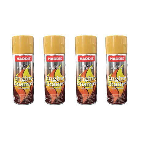 CAT Yellow Engine Enamel Spray Paint (4 PACK) - CA Truck Parts, Inc.